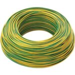 Cavo elettrico unipolare fs17 rame/pvc giallo/verde n??xmmq 1x2,5 cf=mt 100