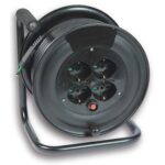 Avvolgicavo impresa fme 2p+t 16a bipasso schuko x4 n??xmmq 3x1,5 mt 25