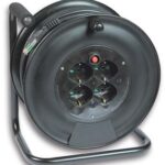 Avvolgicavo impresa fme 2p+t 16a bipasso schuko x4 n??xmmq 3x1,5 mt 50