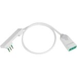 Prolunga lineare clock bipasso fme bianco 2p+t 16a bipasso n??xmmq 3x0,75 mt 1,0