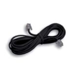 Prolunga telefono lineare fme nero 2 plug 6/4 mt 3