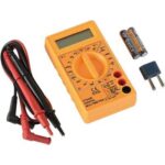 Tester digitale professionale electraline ac dc ampere resistenza