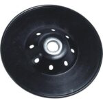 Platorello nylon x disco fibrato 338 pg 338.45 rigido mm 125 f.mm 14