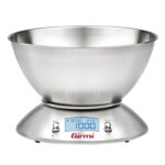 Bilancia digitale cucina ps85 inox girmi kg 5/gr 1 + ciotola 2xaaa non incluse