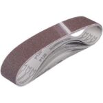 Nastri abrasivi kit levigatrice th-us 240 einhell grana 60/80/120 l 50x686 cf=5pz