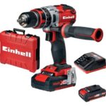 Trapano avvit percus batt te-cd18/50-li-i einhell volt 18x2 ah 2 x-change +valigia