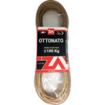 Cavetto acciaio ottonato trasparente mm 5,0 mt 20