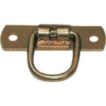 Cavallotto snodato tondo 928 zincato giallo s.mm 4,5 mm 24x 28