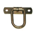Cavallotto snodato tondo 928 zincato giallo s.mm 6,0 mm 24x 42