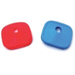 Segnachiave a cappuccio self pronty plastica mix colori cf=pz 6