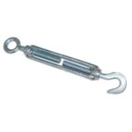 Tenditore occhiolo e gancio zincato hand m12 o.mm 15 a.mm 16