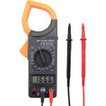 Pinza amperometrica + tester digitale ac cc continuita resistenza