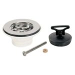 Piletta lavello inox pp 1"1/2f + tappo