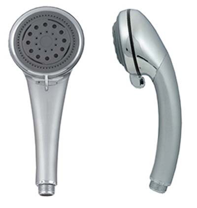 7709323.jpg Doccetta 3 getti jet abs cromato 1/2m mm 80 - immagine 1