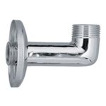 Curvetta 90?? x doccetta ottone cromato 1/2m