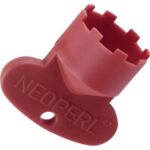 Chiave aeratore cache honeycomb jr neoperl plastica rossa m21.5x1
