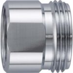 Adattatore cambio passo lavello mf neoperl ottone cromato 3/4m-m22x1f