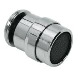 Aeratore rubinetto + snodo ottone cromato m24x1