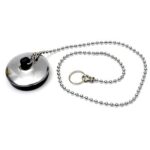Tappo piletta + catena pvc/inox mm 40