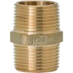 Nipplo ottone 280 gebo 3/8m