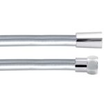 Flessibile doccia chromalux supreme parigi pvc cm 150 ghiera conica 1/2f