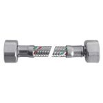 Flessibile flexcore ff parigi inox 304/pe-rt + guarnizione 3/8ff cm 15
