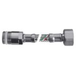 Flessibile flexcore mf prolungato parigi inox 304/pe-rt + guarnizione 1/2mf cm 25