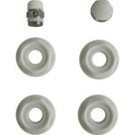 Kit montaggio radiatore 4 riduzioni + tappo + valvola sfiato