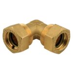 Gomito stringitubo x rame ottone mm 10