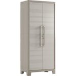 Armadio multispace impermeabile gulliver keter ppl sabbia beige 2 ante cm 80x44 h.cm 182