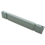 Traversa x ripiano metallico a gancio prometal acciaio vern grigio cm 60