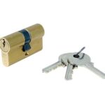 Cilindro sagomato 700 welka ottone chiavi 3 camma din mm 54 27+27