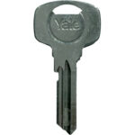 Chiave piatta yale originale y500 ottone nichelato