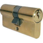 Cilindro sagomato 2300 ibfm ottone chiavi 3 camma din mm 54 27+27 ka