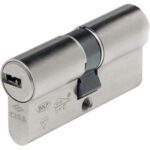 Cilindro sagomato asixp8 pro cisa ott.nich.satin chiavi 5+1 mm  60 30+30