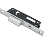 Serratura montante infilare 914 corni b.q nich f.mm 16 f.ovale m1 e.mm 15