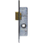 Serratura montante infilare 7620 iseo b.q cromo f.mm 16 scr+q8  e.mm 15