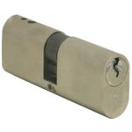 Cilindro ovale 08110 logo ottone chiavi 3 mm 56 28+28