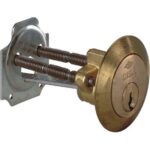Cilindro esterno staccato 02520 cisa ottone chiavi 3 mm 85 max