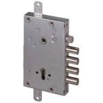 Serratura metallo applicare 56515 cisa f.sagom m2+scr ip.mm 28 e.mm 64
