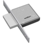 Serratura metallo infilare 2000 securemme b.q zinc f.mm 22 dm m2 h.mm 73 e.mm 40