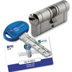 Cilindro sagomato champions pro hand mottura cromo satinato chiavi 5+1 mm 122 41+81