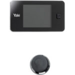 Spioncino elettronico yale oro con schermo lcd 3,2" mm. 38-110