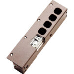 Incontro elettrico 94080 mottura acciaio verniciato  mm 21,45x52 h mm 46 dx