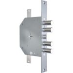 Serratura metallo infilare 2151 mrx cr dm m4 tripl+scr ip.mm 28 e.mm 60 dx/sx