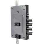 Serratura metallo applicare 2756 cr dm+dm m4 tripl+scr ip.mm 28 e.mm 68 dx/sx