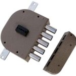 Serratura legno applicare 2200 plus cr dm m4 tripl e.mm 60 dx