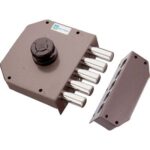 Serratura legno applicare 30601 mottura c.pompa m4+pomolo e.mm 63 sx