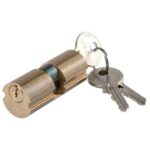 Cilindro tondo 608 welka ottone chiavi 3 d.mm 26 l.mm 54 27+27