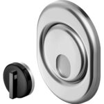 Defender magnetico mrm29 disec acciaio satinato f.sag i.mm 38 d.mm 50 h.mm 20